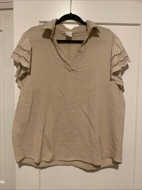 Silk & Salt Gauzey Blouse